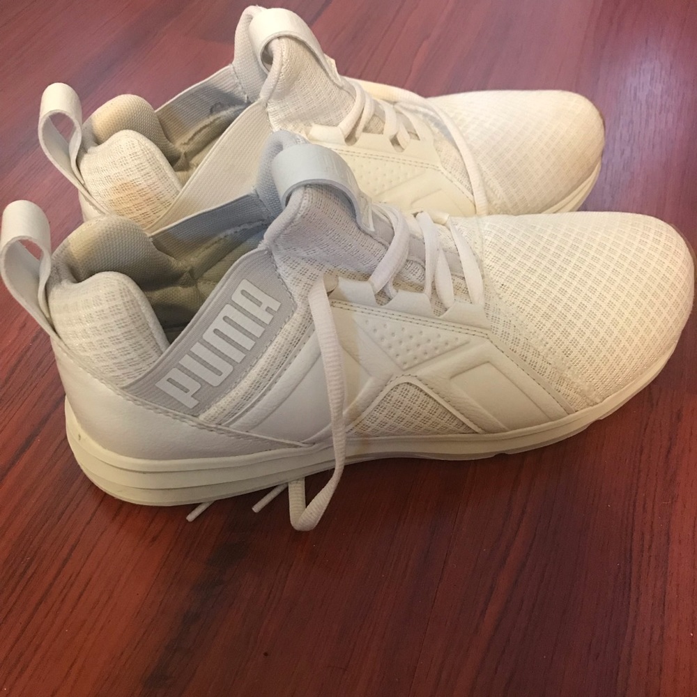 White Puma Sneakers